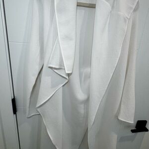 AKIRA Cream Women's Cape Coat